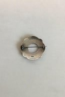 Dansk Museums kopi Viking Broche i Sølv 830