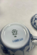 ロイヤルコペンハーゲン ブルーフルーテッドハーフレースシュガーボウル No.161