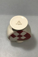 Aluminia Julehjerte i rødt