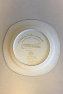 Bjørn Wiinblad Juleplatte fra Rosenthal "I Heard the Bells on Christmas Day" 1988