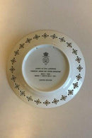 Bing og Grøndahl Carl Larsson platte "Frokost under det store birketræ" Serie 1, Nr. 2, 1977