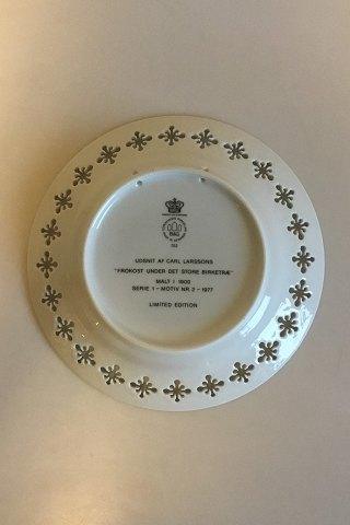 Bing og Grøndahl Carl Larsson platte "Frokost under det store birketræ" Serie 1, Nr. 2, 1977