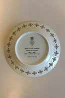 Bing & Grondahl Carl Larsson plate "The Farm and the Outhouse" Series 1, No 3, 1977