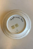 Royal Copenhagen Flora Danica Plate with pierced border No 20/3553