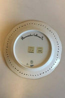 Royal Copenhagen Flora Danica Plate with pierced border No 20/3553