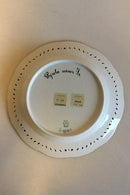 Royal Copenhagen Flora Danica Plate with pierced border No 20/3553