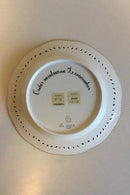Royal Copenhagen Flora Danica tallerken med gennembrudt kant No 20/3553
