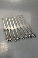 W&S Sørensen Dobbeltriflet Sølv Hummergafler Sæt (8)