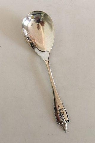 Georg Jensen Akkeleje Sterling Sølv Stor Serveringsske No 115