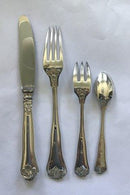 Cohr Saksisk Sølv Bestiksæt 12 personer (48 dele)