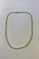 フッククラスプ付パールネックレス