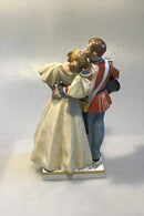 Royal Copenhagen Overglasur Figur Soldat og Prinsesse No 1180