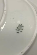 ビング＆グロンダール エレガンス、ホワイトキドニー型ディッシュ No 41