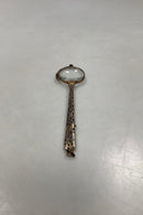 Lorgnette Glas Briller i gyldent metal og Emalje arbejde