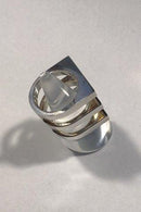 Georg Jensen Sterling Silver Ring No 593F Aria（ジョージ ジェンセン スターリング シルバー リング No 593F アリア