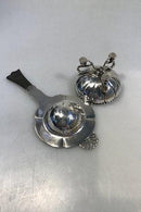 Georg Jensen Sterling Silver Tea Strainer and Holder No 97