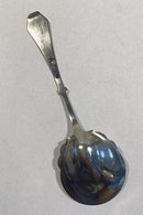 Strand Silber Marmeladenlöffel W. & S. Sørensen