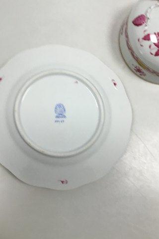 Herend Hungary Apponyi purpur Smørskål No 390