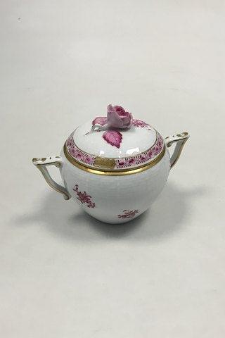 Herend Hungary Apponyi Purpur Sukkerskål No 665
