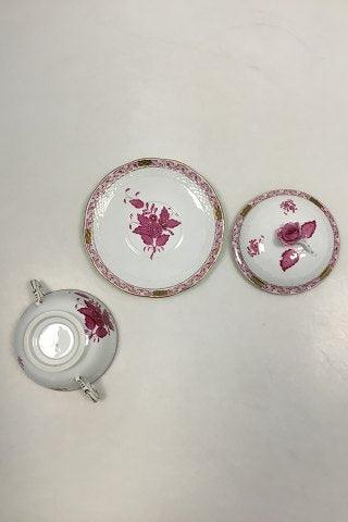 Herend Hungary Apponyi Purpur Bouillonkop No 744