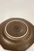 Bing og Grøndahl (Kronjyden) Brun Umbra Azur 8-kantet sidetallerken