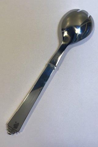 Georg Jensen Sterling Sølv Pyramide  Salatgaffel No 132B