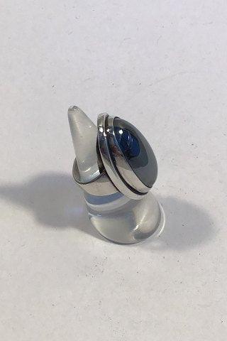 Georg Jensen Sterling Sølv Ring No 46E Hæmatit