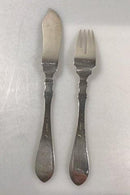 Hans Hansen Silber Nr. 3 Fischbesteck für 12 Personen (24 Stück)