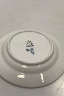 Bing和Grondahl蓝色/蓝色凹槽Riflet蛋糕盘