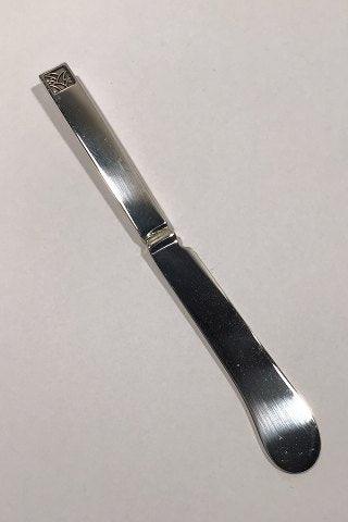 Evald Nielsen Sølv No 33 Smørkniv Helsølv