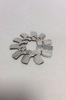 Vintage Georg Jensen Sterling Sølv Bredt Armbånd No 149A Ibe Dahlquist