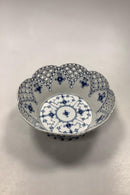 Royal Copenhagen Blue Fluted Full Lace Fruit Bowl No. 1061