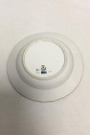 Royal Copenhagen Hvid Svejfet med takket guldkant (Stel 387 / Josephine) Dyb tallerken No 1617