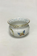 Herend Queen Victoria grøn Vase med Gennembrudt kant