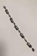Georg Jensen & Wendel Sterling Sølv Armlænke No 11