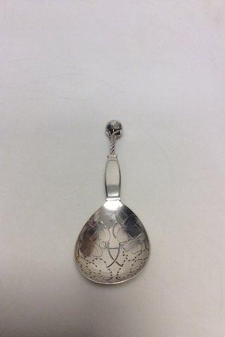 Georg Jensen Strawberry Spoon in Silver from 1908-1914 no 35