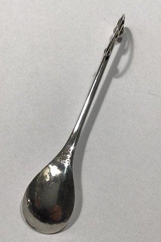 Georg Jensen Sterling Sølv Ornamental Mocca ske No 47
