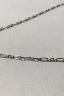 Georg Jensen Sterling Sølv Halskæde med Splash "Vedhæng"