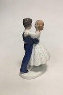 Royal Copenhagen Figurine of Dancing couple No 492