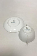 Royal Copenhagen Tradition White Half Lace w. Gold Bouillon Cup No No 764