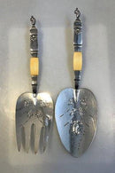 Georg Jensen Sølv Fiske Serveringssæt (1927)