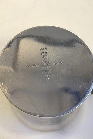 Georg Jensen Sterling Sølv Konge Barnekop No 662 Johan Rohde