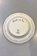 Royal Copenhagen Flora Danica Lunch Teller Nr. 20/3554 mit durchbrochenem Rand.