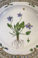Royal Copenhagen Flora Danica Mittagsteller Nr. 20/3554 mit durchbrochenem Rand
