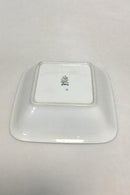 Bing & Grøndahl Jubilæumsstel / Blå Nellike Firkantet skål