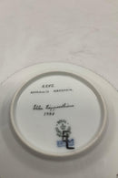 Royal Copenhagen Privately painted Flora Danica Cake plate No 3552