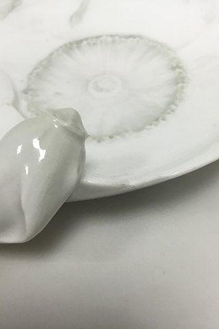 Royal Copenhagen Art Nouveau flad skål af Arnold Krog