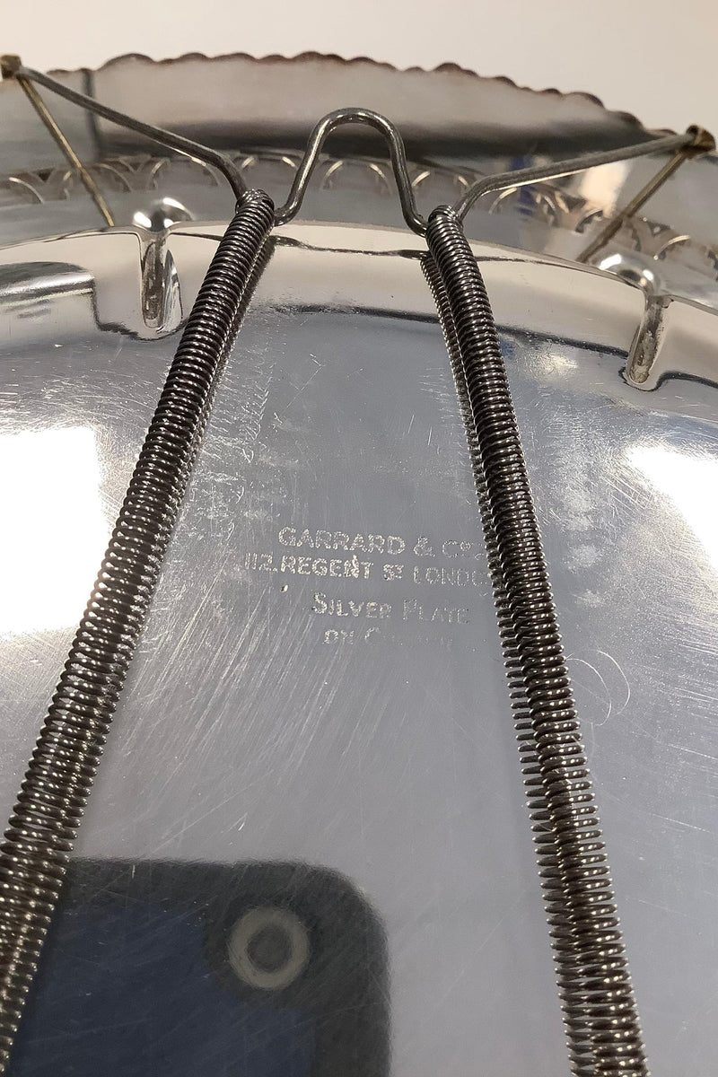 Garrad og Co Sølvplet Bakke / Fad fra England