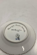 Royal Copenhagen Privat gemalt Flora Danica Kuchenteller Nr 3552