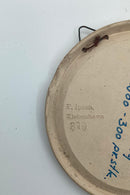 Små Peter Ipsen Terracotta Platter "Dagen" og "Natten" af Bertel Thorvaldsen